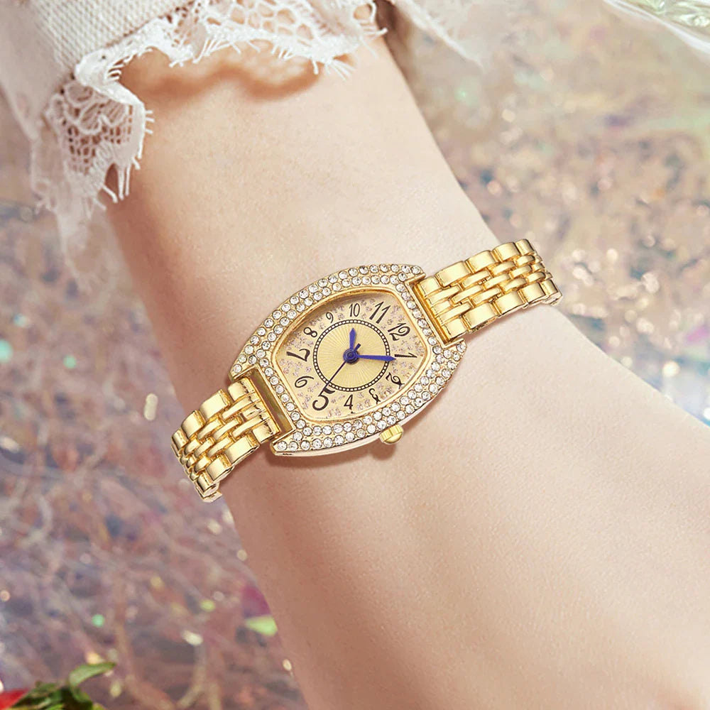 1PCS Women's Luxury Trendy Digital Scale Quartz Watch Suitable for Daily Clothing Matching as a Gift for Friends and Mothers