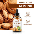 30ml Almond Essential Oil, Carrier Oil, Care Oil, Hydrating, Aromatherapy, Soap, Humidifier