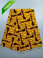 Classical Veritable Wax Guaranteed Real wax print fabric dutch hollandais pagne africa Dress 100% cotton 6yards
