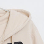 Disneyland Sweatshirt Castle Shining  Mickey Disneyworld Letter Glitter Minnie Unisex Couple Women Zip Pocket Hooded Jumper Top