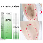 2 Minutes Fast Hair Removal Spray Painless Hair Growth Inhibitor Arm Armpit Leg Permanent Depilatory for Men Women Repair Care
