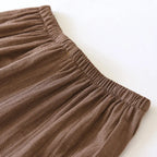 2025 New Spring Couple's Pajama Set 100% Cotton Long Sleeve Long Pants Two Piece Set for Men and Women's Home Furnishings