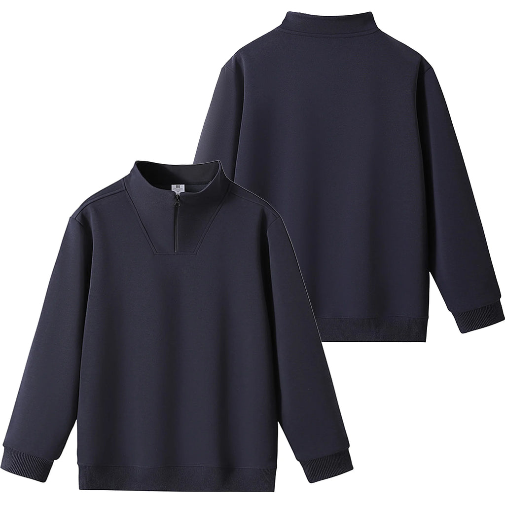 DIY Customized Logo Sweater Men's Loose Size Hoodie Spring/Autumn Cotton Sportswear High Quality Top Men's Hip Hop Zipper Hoodie