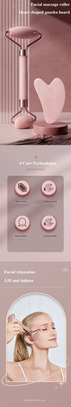 Gua Sha Roller Massager Roller for Face Neck Eye Resin Facial Massage Instrumenr Beauty Health Care Scraping Board Skin Care