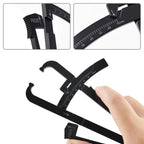1pc Household Non-slip Body Fat Testing Tool Caliper Fitness Measure High Precision Sebum Meter Body Fat Thickness Monitor Clip