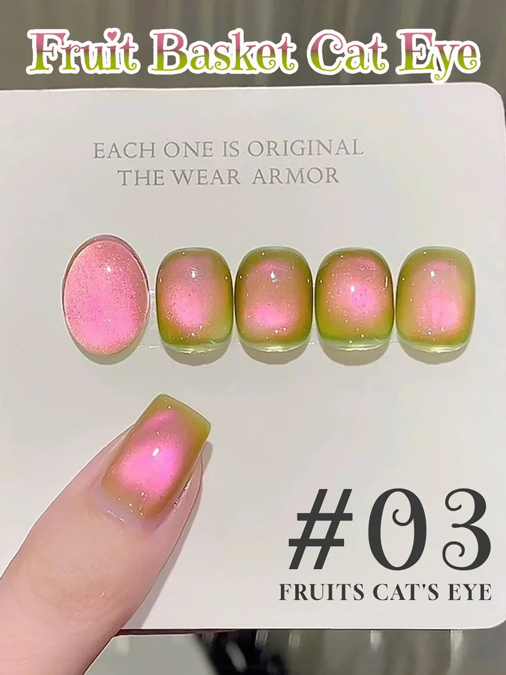 1-3pcs PSK 2025 New Whitening Purple Glass Beads Starry Crystal Nail Art Purple Glass Bead Cat Eye Gel Nail Polish Nail Supplies