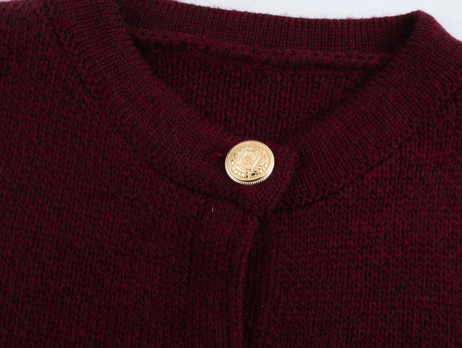 DEEABAE  High Quality Women's Winter Sweater  Button-decorated Pocket Knitwear Sweater Cardigan For Women Korean Popular Clothes