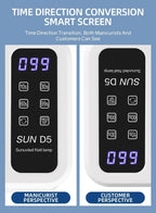 480W Big Space UV LED Nail Lamp For Manicure Lamp Drying Gel Nail Polish 140LEDS Nail Dryer With LCD Screens Salon Tools