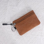 Canvas Mini Coin Wallet Bag Solid Color Zipper Key Bag Money Pocket Purse Women Men Small Card Holder Change Coin Purses