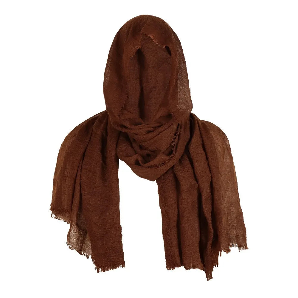 Cosplay Men's Medieval Pirate Retro Hood Scarf Black/Brown Wrap Cloak Vintage Halloween Masquerade Costume Shoulder Cowl