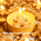 10ml 60ml Gingerbread Man Essential Oils Christmas fragrance DIY skincare oil massage oil candle Festival gifts