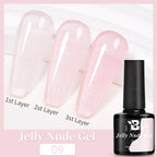 AWStorG15ml 2 IN 1 Crystal Top Coat Transparent Soak Off UV LED Nails Art Manicure Gel Nail Polish Varnishes Primer Function Gel