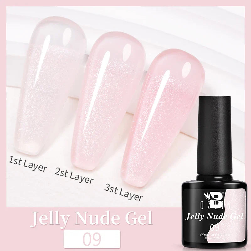 AWStorG15ml 2 IN 1 Crystal Top Coat Transparent Soak Off UV LED Nails Art Manicure Gel Nail Polish Varnishes Primer Function Gel