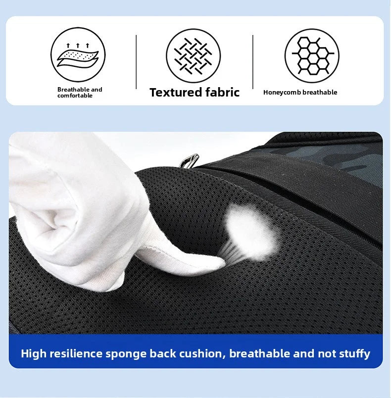 2025 new camouflage backpack for boys High capacity school bag for junior high school students Outdoor travel backpack for men