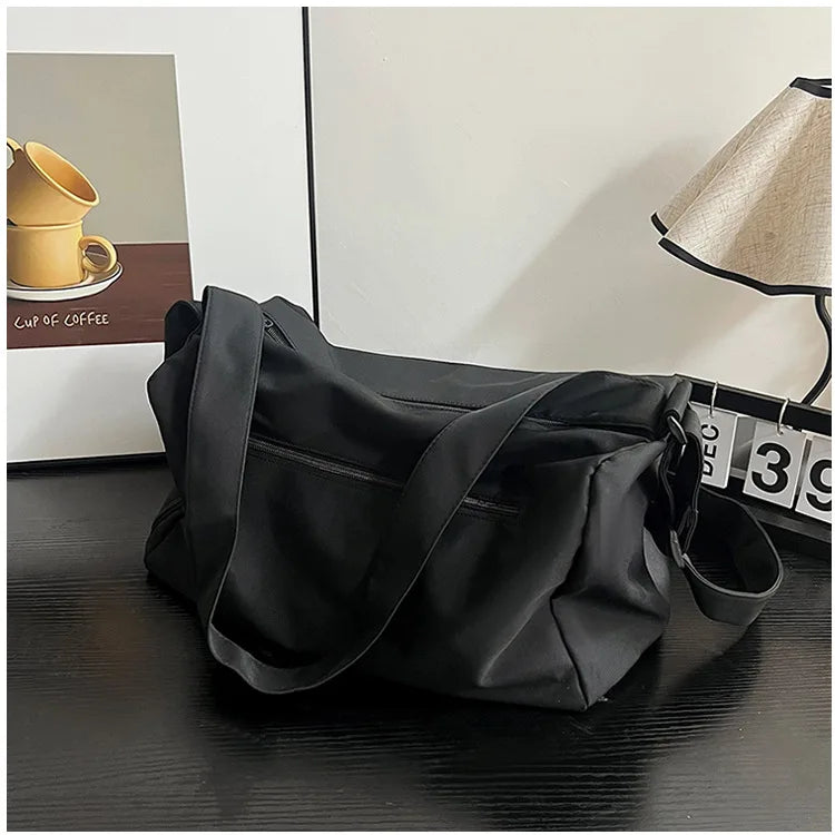 2025 Large capacity Travel Tote Bags for Women nylon Shoulder Messenger Bag Sports Yoga Satchels Fashion Woman Handbag