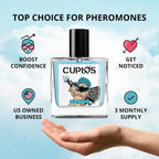 50ml Original Cupid Men's Pheromone Cologne Lasting Mature Hypnotic Rich Fragrance High Quality Hombre Perfume Body Spray