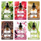 60ml Agarwood-Cedarwood-Vetiver-Pine Palm-Ocean-Sweet Tobacco-Black CastorAromatherapy Essential Oils Aromatherapy Essentia