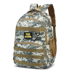 Camouflage Tactical Backpack for Men Large Capacity Outdoor PUBG Style Waterproof Travel School Bag Multifunctional for Daily Us