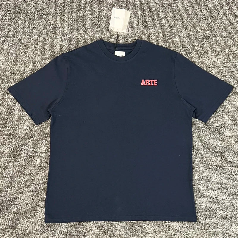 ARTE T-shirts Men Women Couples Streetwear High Quality Print Round Neck Short Sleeve Arte Top Tee One Day Shipped Out