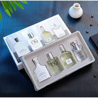 100ml Silver Mountain Water Scent Four PieceSet Lasting Fragrance Men Perfume Gift Box Brand Luxury Refreshing Light Men Perfume