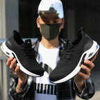 2025 Lightweight Men Safety Shoes Steel Toe Cap Work Sneakers Men Protective Shoes Anti-smash Anti-puncture Indestructible Shoes