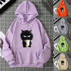 2025 Winter New Women's Hoodie High Street Unisex style Double Pockets Sweatshirts Outerwear Plus-Size Women's Clothing CYXX236