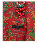 Artistic Large Floral Cotton Linen Chinese Style Button Embroidery Loose Casual Jumpsuit Women LX4344