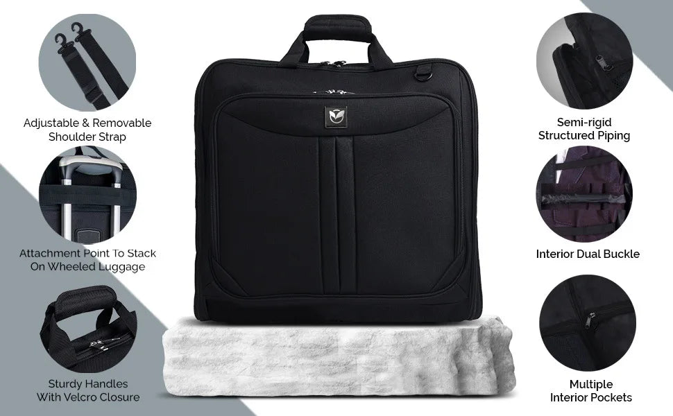 Business travel bag Suit bag Waterproof folding luggage hanging bag Clothing bag Clothing bag both wet and dry