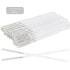 50pcs Grafted eyelashes Single color disposable eyelash brush Spiral eye Makeup Eyelash curler makeup brush cosmetic tools