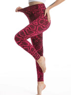 CUHAKCI Camouflage Printed Leggings Women Seamless Denim Sports High Waist Tights Workout Fitness Elastic Pants Stretch Jeggings