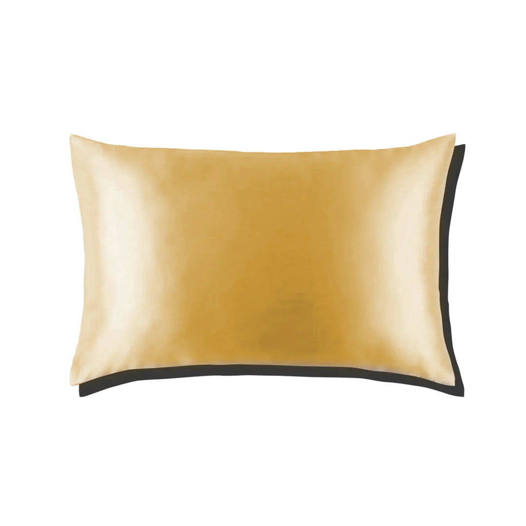 22 Momme 100% Natural Mulberry Silk Pillowcase With OEKO-TEX Front in Real Silk & Back in Lenzing Tencel Fabric,Silk Pillow Case