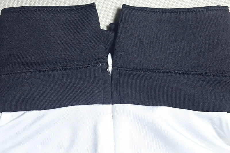 Elegant Fashion A-line Mini Dress Women Peter Pan Collar Cap Sleeve Pockets Patchwork Sheath High Waist Party Club Short Dresses