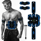 Abdominal Muscle Trainer Electric Press Simulator Massager ABS Smart Arm and Hip Abs Stimulating Belt