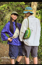 Casual Waterproof Chest Bags Large Capacity Crossbody Bags Korean Fashion Waist Bag Fanny Pack for Women Men's Travel Bag Banana