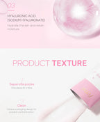 100pcs Sakura Moisturizing Sleeping Masks Travel Night Cream Facial Nourishing Improve Roughness & Dryness Skin Care Products