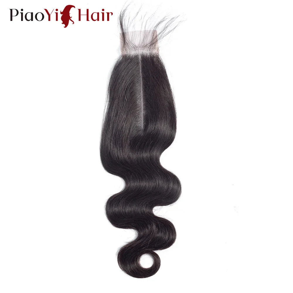 Body Wave Bundles And Closure Human Hair Bundles With Closure 20 22 24 Inch  Raw Human Hair Weave Extensions Closure Human Hair