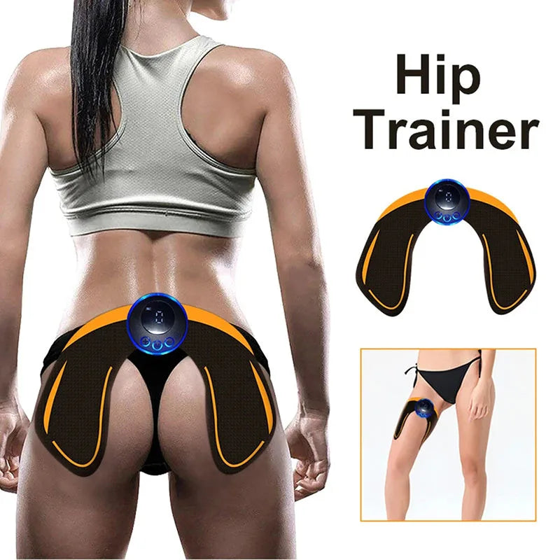 Electric Abdominal Muscle Stimulator EMS Wireless Buttocks Hip Trainer Weight Loss Body Slimming For Arm Back Leg Waist Fitness