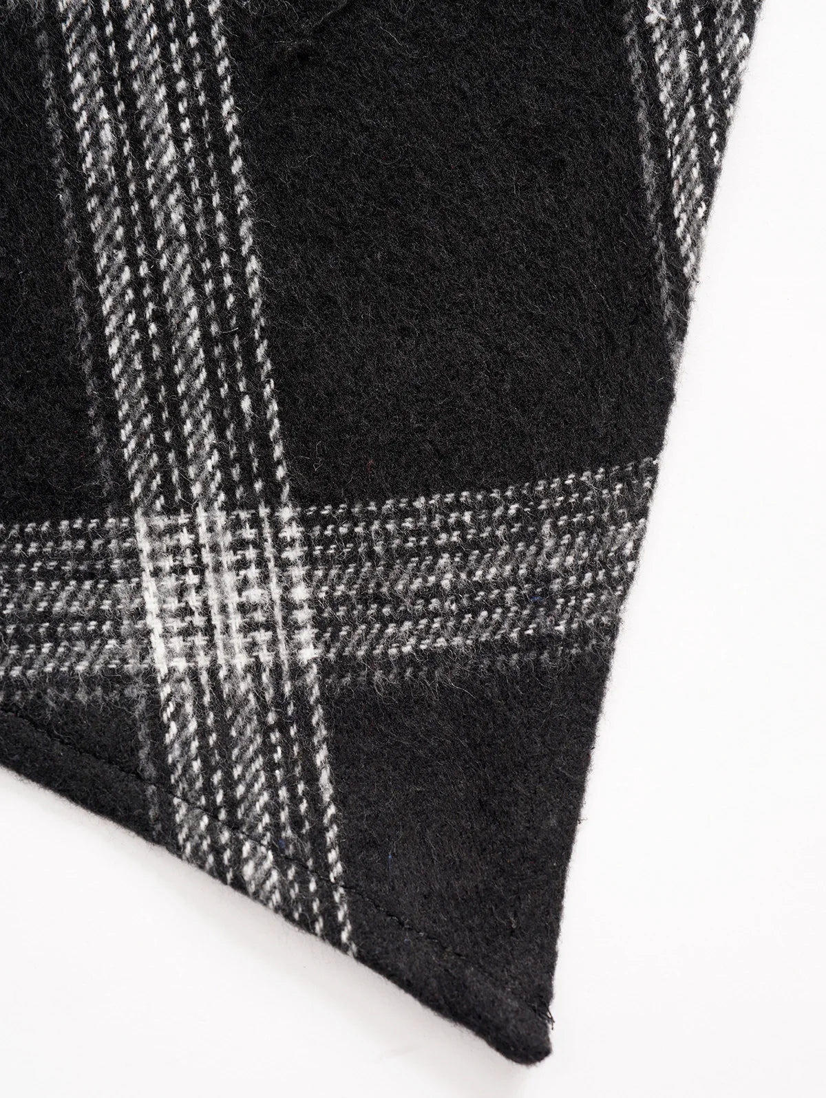 Dressfo Womens Asymmetic Hem Plaid Skirt Buckle Strap Detail Casual Midi A Line Dress Black Skirts 2024 New