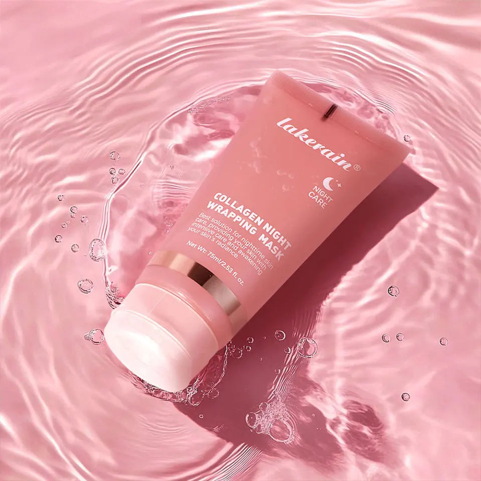 Collagen Peel-off Mask Moisturizing Deep Cleansing Anti Wrinkle Face Skin Care Masks Hydrating Overnight Collagen Mask Cream.