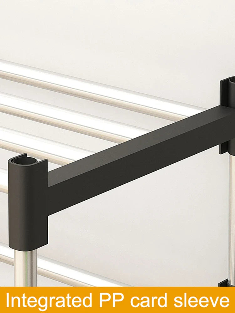 3-7Floor Simple Shoe Rack Multi Layer Dustproof Household Doorstep Shoe Cabinet Storage Space Saving Assembly Of Small Shoe Rack