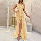 2025 New Women Sleeveless Sequin Long Evening Gown Elegant Bodycon Dress For Wedding Party Prom And Special Occasions