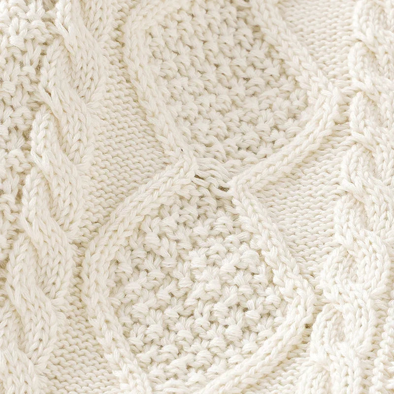 Baby Clothes Sets Cotton Knitted Newborn Boys Girl Sweater Long Sleeve +Pants Autumn Infant Children Cardigan +Shorts 0-18M 2PCS