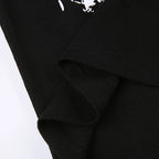 Guitar Print Sleeveless Tank Top Y2K Casual Ribbed Women Grunge Crop Top Harajuku Fashion Vest Tee 90s Street Outfits