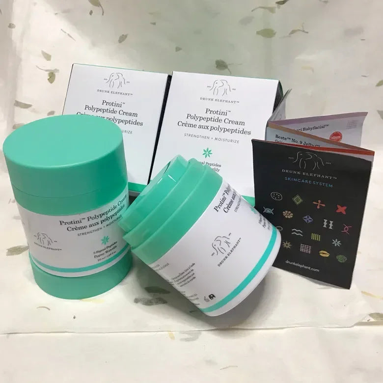 50ml LALA RETRO WHIPPED CREAM FACE SKIN CARE SET PROTINI POLYPEPTIDE CREAM  VIRGIN MARULA OIL SERUM FOR PREGNANT WOMEN