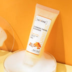 5 Piece Set Turmeric Facial Care Acne Cleansing Cream,Anti-Aging Serum,Dark Spot Moisturizer Fade Spots for Radiant Skin Care