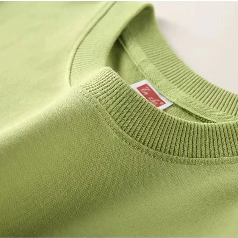 Children Graphic Sweatshrits 2025 Spring Cotton Tops Girls Long Sleeve boys Pullovers Cartoon Toddler Outerwear Kids Hoodies