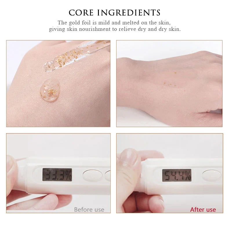 ARTISCARE 24K Gold SkinCare SET Face Cream Moisturizing Serum Dark Circles Essence Korean Skin Care Products