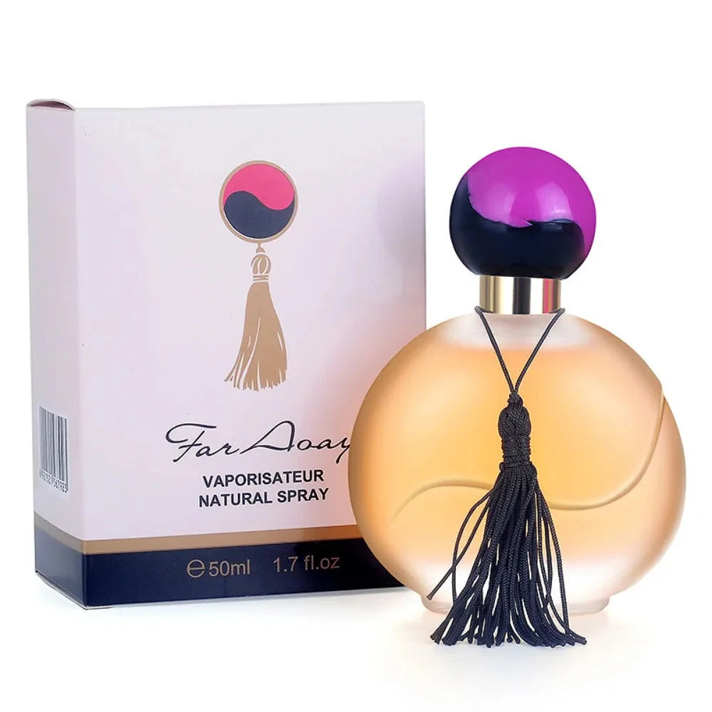 50ml Durable Fresh Citrus Smell Perfume for Ladies High-end Fragrance Long Lasting Light  Orange Flavor