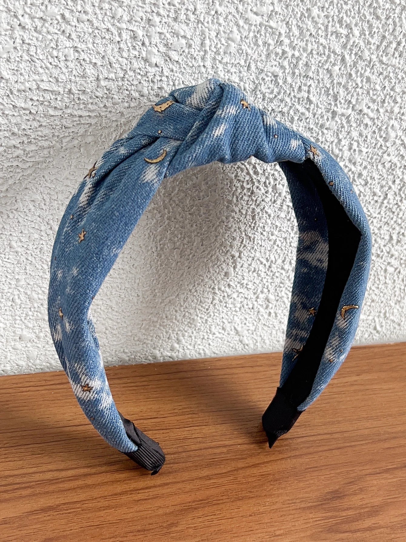 1Pcs Vintage Cowboy Non Slip Headbands Fashion for Women,Hairband for Hair Wide Top Knot Hair Hoops for Girls,Hair Accessories