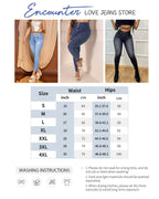 2024 Stylish Fashion New High Waist Jeans Unique Individualretro Chains Straight Leg Wrap Hips Casual Daily Trousers for Women